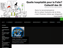 Tablet Screenshot of collectifpsychiatrie.fr